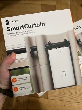 RYSE SmartCurtain Motorized Window Curtain - White
